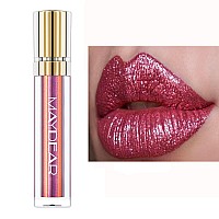 Maydear Chameleon Lipstick High Pigmented Pink Lipstick For Women Metallic Shine Lip Gloss Fullcoverage Multichrome Lipstick