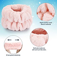 2 Pcs Wrist Bands For Washing Facedorbetar Microfiber Wrist Towels For Washing Face Spa Wristbands For Washing Face Face Was