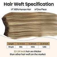 Sew In Weft Hair Extensions Human Hair 20 Sew In Hair Extensions Real Human Hair Ash Brown To Beige Blonde Mix Platinum Blond