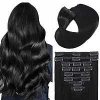 Clip In Hair Extensions Real Human Hair Straight Hair 100 Human Hair Extensions Brazilian Remy Human Hair Clip In Hair Extensio