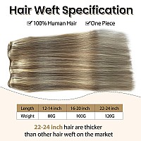 Human Hair Extensions Sew In Hair Bundles 18 Sew In Hair Extensions Real Human Hair Balayage Grey Blonde To Platinum Blonde H