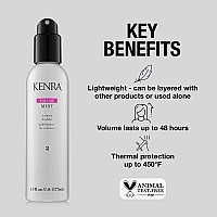 Kenra Volume Mist 2 - Lightweight Thermal Protection, 6 Fl Oz