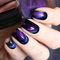 Major Dijit Cat Eye Nail Polish Quick Dry Glitter Nail Polish With Magnetic Stick Vegan And Crueltyfree Nail Paint Art For Na