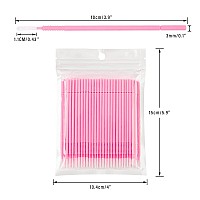 G2Plus Micro Cotton Swabs 200Pcs Disposable Micro Applicator Microswabs For Eyelash Extensions Micro Applicator Brush Cleanin