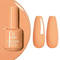 Beetles Gel Nail Polish 15Ml Orange Gel Nail Polish Persimmon Gel Polish Fall Nail Polish Tropical Soak Off Uv Led Nail Lamp