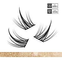 Lankiz Lash Clusters For Diy Lash Extension D Curl Individual Lashes 1016Mm Cluster Lashes That Look Like Extensions Natural