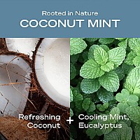 Hey Humans Coconut Mint Vegan Aluminum Free Deodorant With Natural Ingredients Coconut Oil Shea Butter All Day Odor Protec