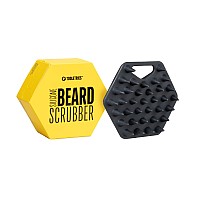 Tooletries Beard Scrubber Silicone Beard Brush Beard Exfoliator For Men Deep Cleans Unclogs Pores Softtouch Bath