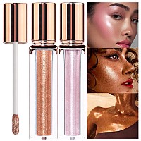 Liquid Sparkling Glitter Eye Shadow Sticks Set Crystal Silver Golden Eyeshadow Eyeliner Eyelid Liquid Highlight Shimmer Make