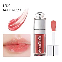 Gecomo Moisturizing Lip Oil Nosticky Lip Gloss Lip Balm Lip Care Fruit Flavoured Lip Oil For Dry Lips Moisturizing Hydrating A