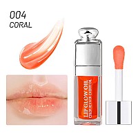 Gecomo Moisturizing Lip Oilnosticky Lip Gloss Lip Balm Lip Carefruit Flavoured Lip Oil For Dry Lips Moisturizing Hydrating A