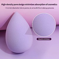 Beakey 5 Pcs Makeup Sponge Set Latexfree Makeup Sponges For Foundation Multicolored Boun Boun Sponges Flawless For Liquid