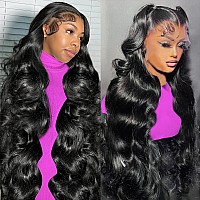 26 Inch Body Wave Lace Front Wigs Human Hair 180 Density Body Wave Human Hair Wigs For Women Glueless Wigs 13X4 Lace Front Wigs