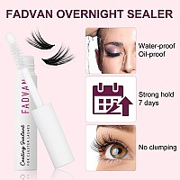 Lash Sealant For Eyelash Extensions Overnighter Lash Sealer For Cluster Lashes Diy Lash Extension Coating Longlasting 2 Weeks L