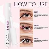 Lash Sealant For Eyelash Extensions Overnighter Lash Sealer For Cluster Lashes Diy Lash Extension Coating Longlasting 2 Weeks L