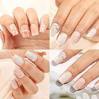 Una Gella Short Square Nail Tips 216Pcs Short Square Gel X Nails Tips 12 Sizes Short Press On Nails Full Cover Nail Tips Clear S