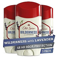 Old Spice Mens Antiperspirant Deodorant Wilderness With Lavender 26Oz Pack Of 3