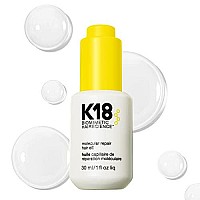 K18 Molecular Repair Hair Oil, 1.01 Fl Oz - Strengthens Hair