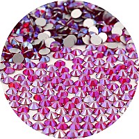 Ncb Nancybeads 3000Pcs Flatback Round Glass Nail Art Rhinestones Crystal For Diy Making Accessories Shoes Clothes Face Art Ba