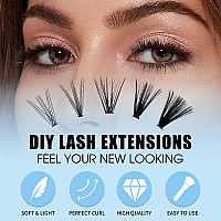 Individual Lashes Large Tray 240Pcs 007Mm 10D20P C Curl Mix 816Mm Lash Clusters Softcomfortable Cluster Lashes Mink Individu