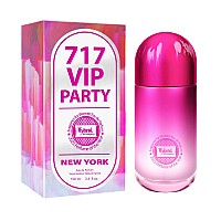 Hybrid Company 717 Vip Party Eau De Parfum Natural Spray Fresh Floral Scent 34 Fl Oz