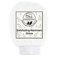 Natural Elephant Exfoliating Hammam Glove Pearl White