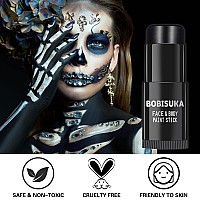 Bobisuka Black Face Body Paint Stick Eye Black Sticks For Sports Baseball Softball Football Waterproof Eyeblack Painting Kit F