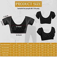 Zhanmai 3 Pcs Underarm Sweat Vest Armpit Sweat Proof Pads For Under Armpits Sweat Underarm Sweat Proof Pads For Womenwhite Bla