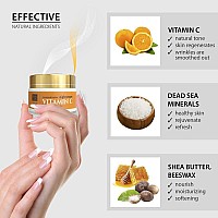 Dead Sea Collection Vitamin C Moisturizing Night Cream Face Cream With Vitamin C Firming Cream With Dead Sea Minerals And Vi