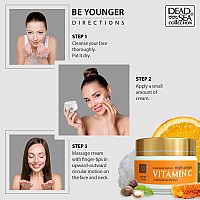 Dead Sea Collection Vitamin C Moisturizing Night Cream Face Cream With Vitamin C Firming Cream With Dead Sea Minerals And Vi