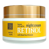 Dead Sea Collection Retinol Night Cream Face Moisturizer With Retinol Firming Cream With Dead Sea Minerals And Retinol 1 6