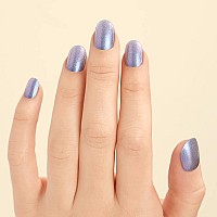 Dashing Diva Glaze Nail Strips Digital Lavender Works With Any Led Nail Lamp Long Lasting Chip Resistant Semicured Gel N