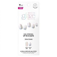 Dashing Diva Glaze Nail Strips Its Electric Works With Any Led Nail Lamp Long Lasting Chip Resistant Semicured Gel Nail