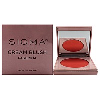 Sigma Beauty Cream Blush, Hydrating Pashmina, 0.25 Fl