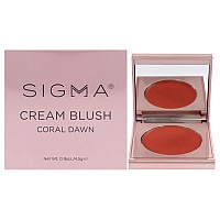 Sigma Beauty Cream Blush 0.25 Fl Oz - Coral Dawn Sheen