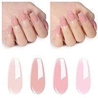 Vishine Jelly Gel Nail Polish Collection Sheer Nude Pink Gel Polish Crystal Transparent Gel Polish Kit Nail Art Varnish Manicure