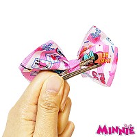 Disney Minnie Mouse Hair Accessories Gift Set 7 Pcs 4 Inch Bows Alligator Clips Ages 3