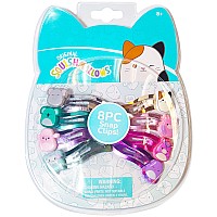 Kids Hair Clips For Girls Snap Clips 8 Pack Multi Color Ages 3