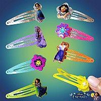 Disney Encanto Kids Hair Clips For Girls Snap Clips 8 Pack Multi Color Ages 3