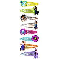 Disney Encanto Kids Hair Clips For Girls Snap Clips 8 Pack Multi Color Ages 3