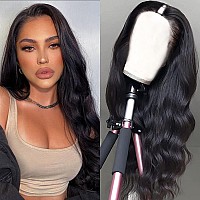 Dosacia Body Wave V Part Wigs Human Hair Lace Front Wigs Brazilian Virgin Human Hair Wigs For Black Women Upgrade U Part Wigs Gl