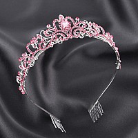 Sparkling Crystal Princess Tiaras For Women Crown Queen Fashion Headband For Wedding Birthday Bride Bridal Prom Party Valentines