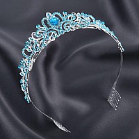 Sparkling Crystal Princess Tiaras For Women Crown Queen Fashion Headband For Wedding Birthday Bride Bridal Prom Party Valentines