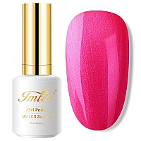 Imtiti Pearl Gel Nail Polish 1 Pcs 15Ml Pink Red Color Soak Off Led Longlasting Nail Gel Polish Nail Art Starter Manicure Salo