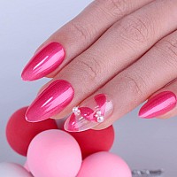 Imtiti Pearl Gel Nail Polish 1 Pcs 15Ml Pink Red Color Soak Off Led Longlasting Nail Gel Polish Nail Art Starter Manicure Salo