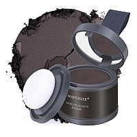 Freeorr Root Touch Up Powder Hairline Shadow For Thinning Hair Gray Coverage For Women And Men Dark Maroon