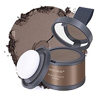 Freeorr Root Touch Up Powder Hairline Shadow For Thinning Hair Gray Coverage For Women And Men Shallow Walnut Color