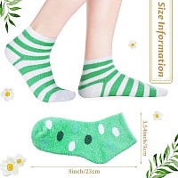 Tarpop 3 Pairs Aloe Socks Moisturizing Spa Socks For Dry Cracked Feet Infused Socks Gel Sleeping Fuzzy Socks Lotion Socks Gift F