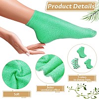 Tarpop 3 Pairs Aloe Socks Moisturizing Spa Socks For Dry Cracked Feet Infused Socks Gel Sleeping Fuzzy Socks Lotion Socks Gift F