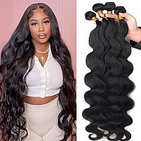 Body Wave Human Hair 4 Bundles16 18 20 22 Inch10A Grade 100 Unprocessed Human Hair Bundles Body Wave Human Hair Weave Bundles